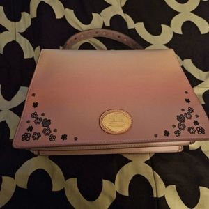 STAR WARS  pink leather shoulder bag with strap"Brand New"